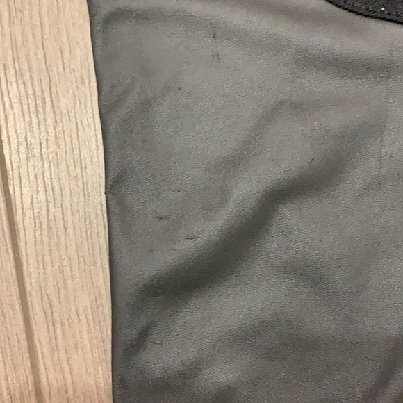 Pants with mock leather accents - Picture 6 of 6